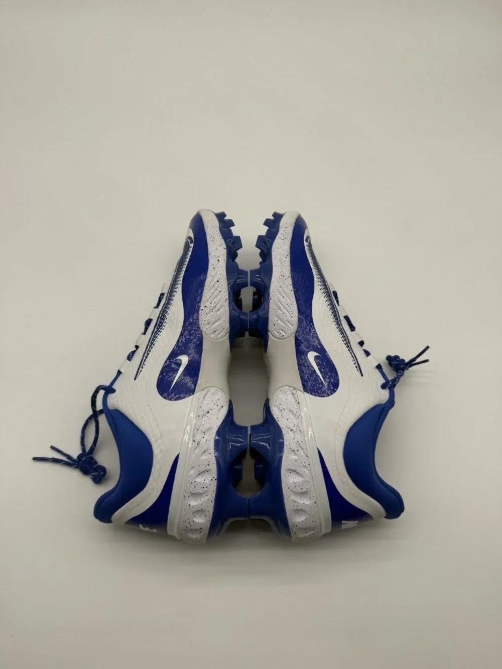 New Nike Alpha Huarache 4 Elite MCS Baseball Cleats Men Size 15 White FD6255 106